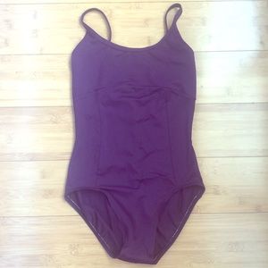 AINSLIE WEAR Aubergine Color LEOTARD